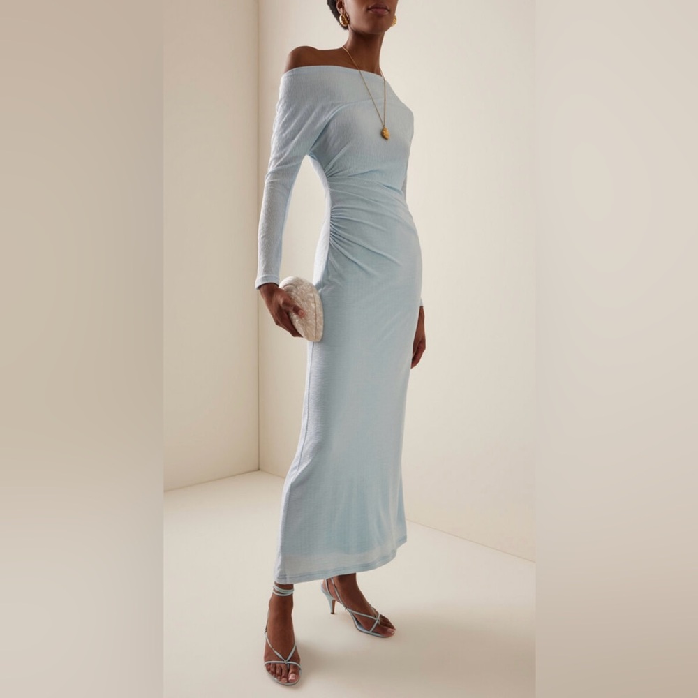 Significant Other Lex Draped Jersey Maxi Dress